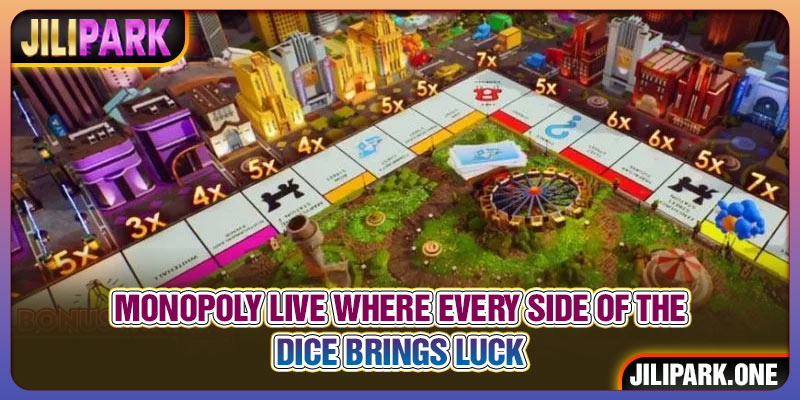 Monopoly Live Where Every Side of the Dice Brings Luck