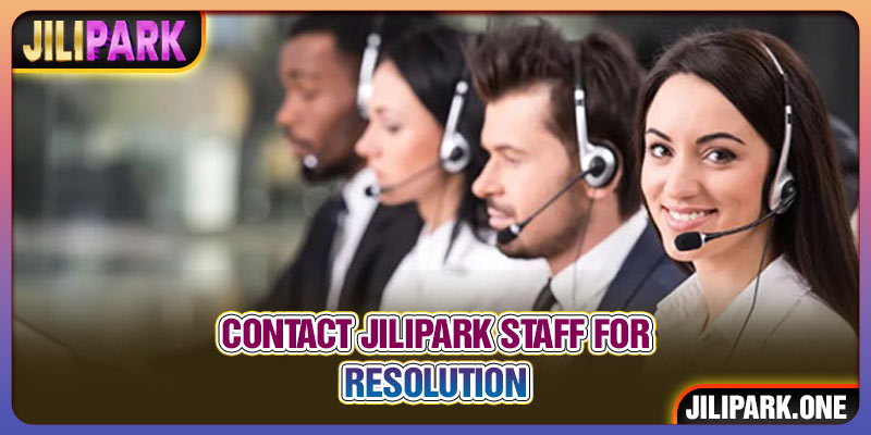 Contact JILIPARK support to reset your password